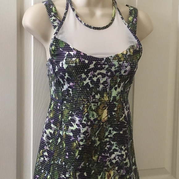 lululemon athletica Tops - LULULEMON ATHLETICA Print Racerback Exercise Tank